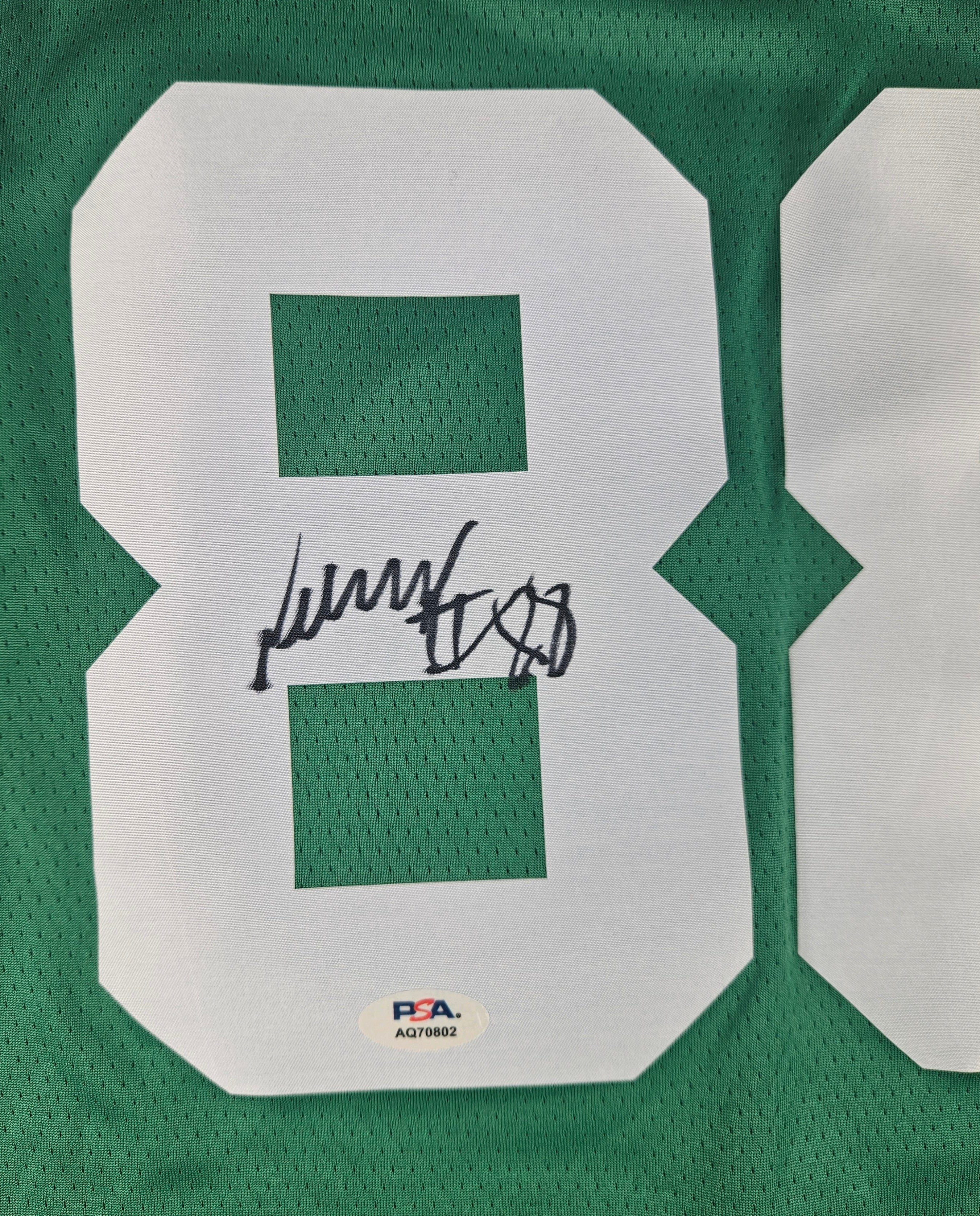 Neemias Queta Signed Autographed Boston Celtics Jersey PSA Certified