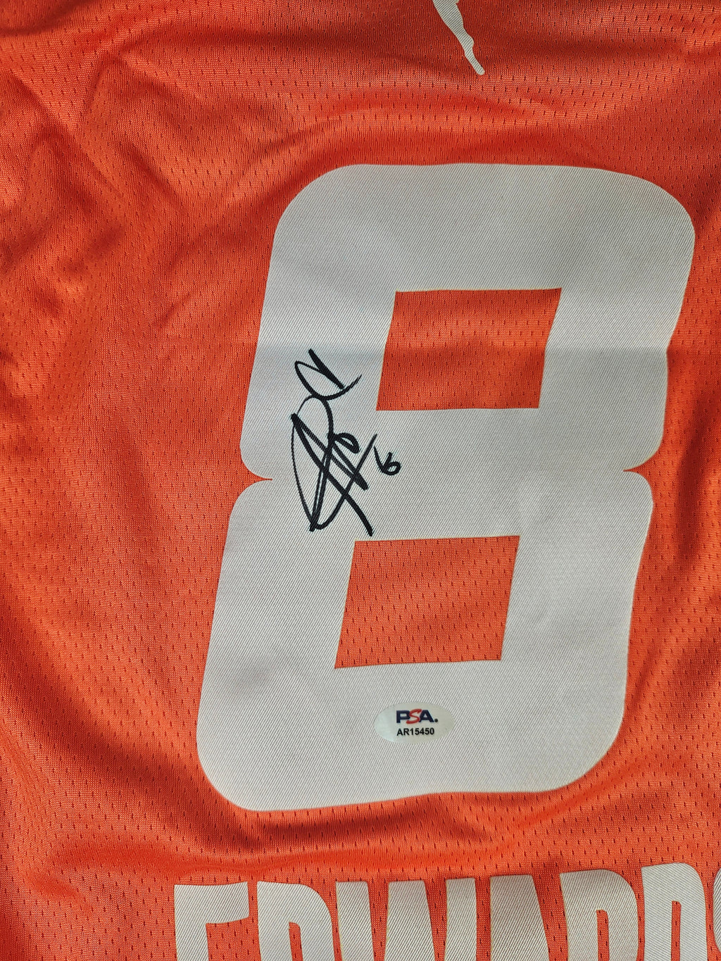 Aaliyah Edwards Signed Autographed Connecticut Sun Wnba Jersey PSA Certified