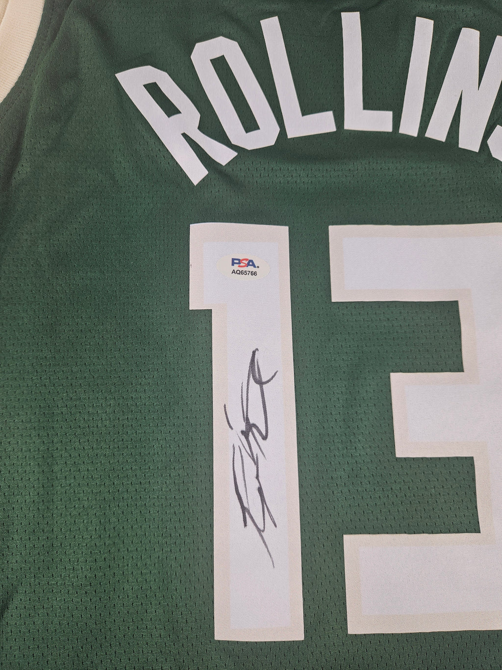 Ryan Rollins Signed Autographed Milwaukee Bucks Jersey PSA Certified