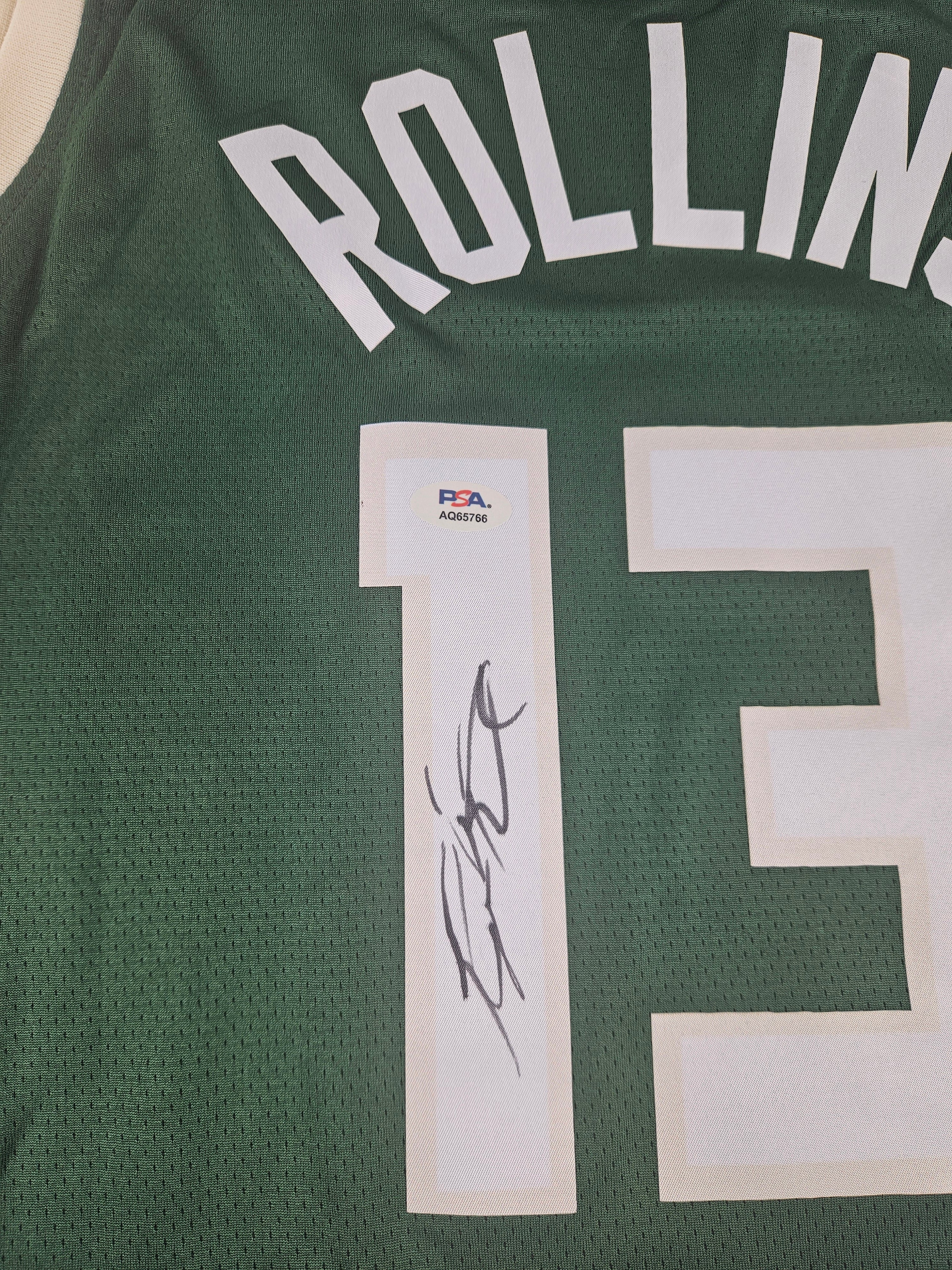 Ryan Rollins Signed Autographed Milwaukee Bucks Jersey PSA Certified
