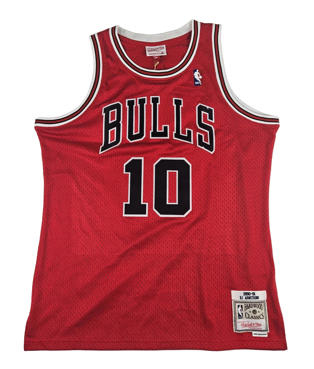 B.J. Armstrong Signed Autographed Chicago Bulls Jersey PSA Certified
