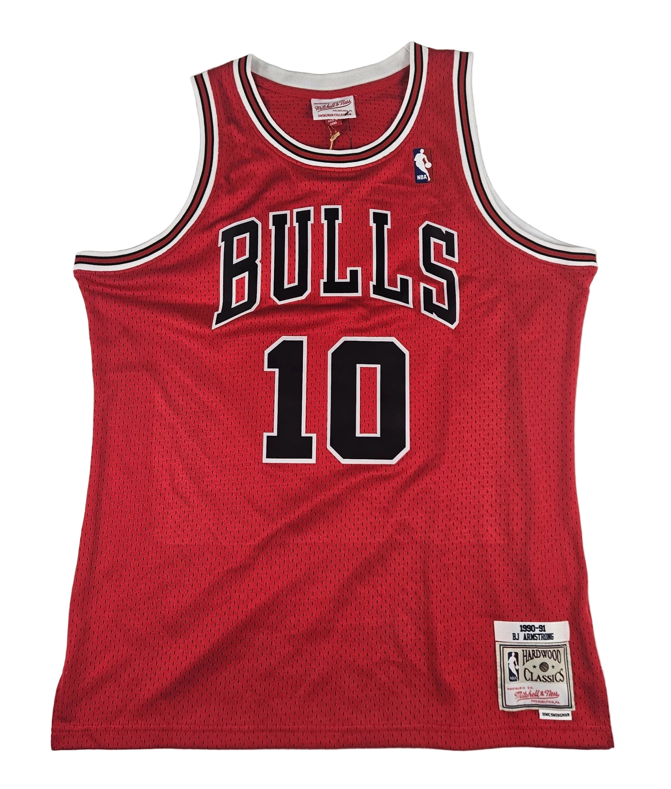 B.J. Armstrong Signed Autographed Chicago Bulls Jersey PSA Certified