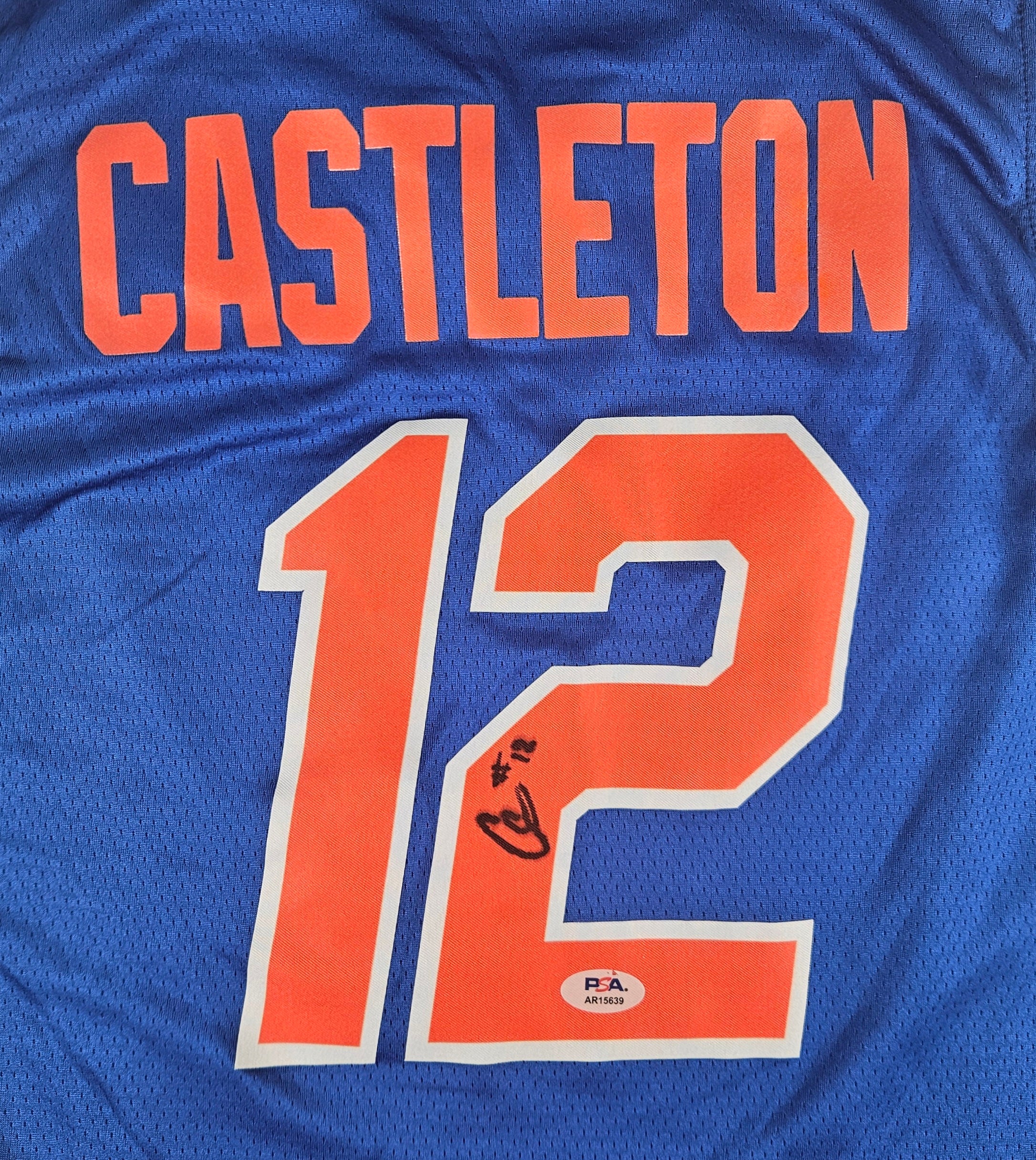 Colin Castleton Signed Autographed Florida Gators Jersey PSA Certified