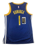 Jonathan Kuminga Signed Autograph Golden State Warriors Jersey JSA COA