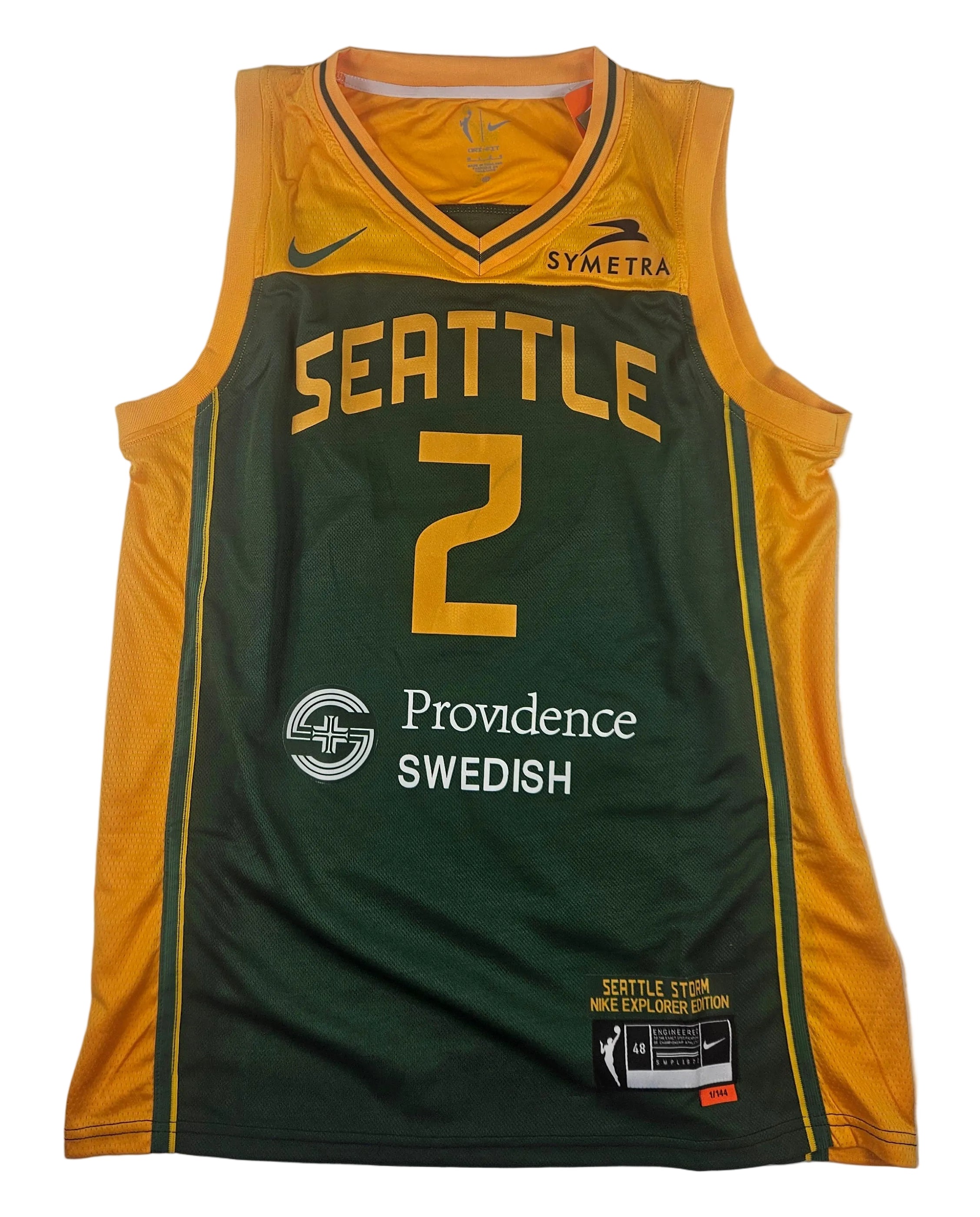 Natisha Hiedeman Signed Autographed Seattle Storm Jersey