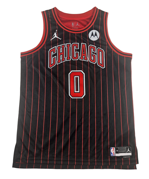 Coby White Signed Autographed Chicago Bulls Jersey Beckett Certified