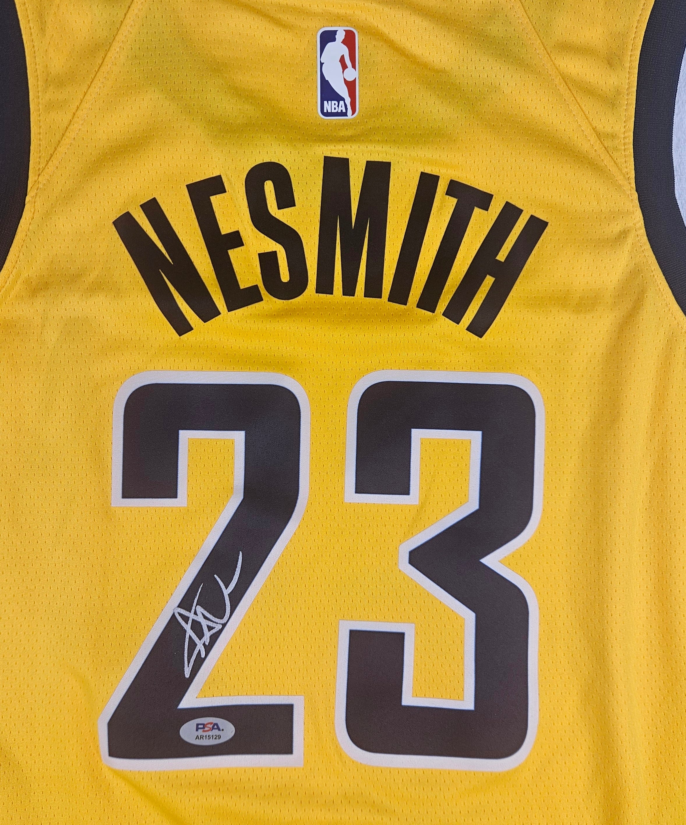 Aaron Nesmith Signed Autographed Indiana Pacers Jersey PSA Certified
