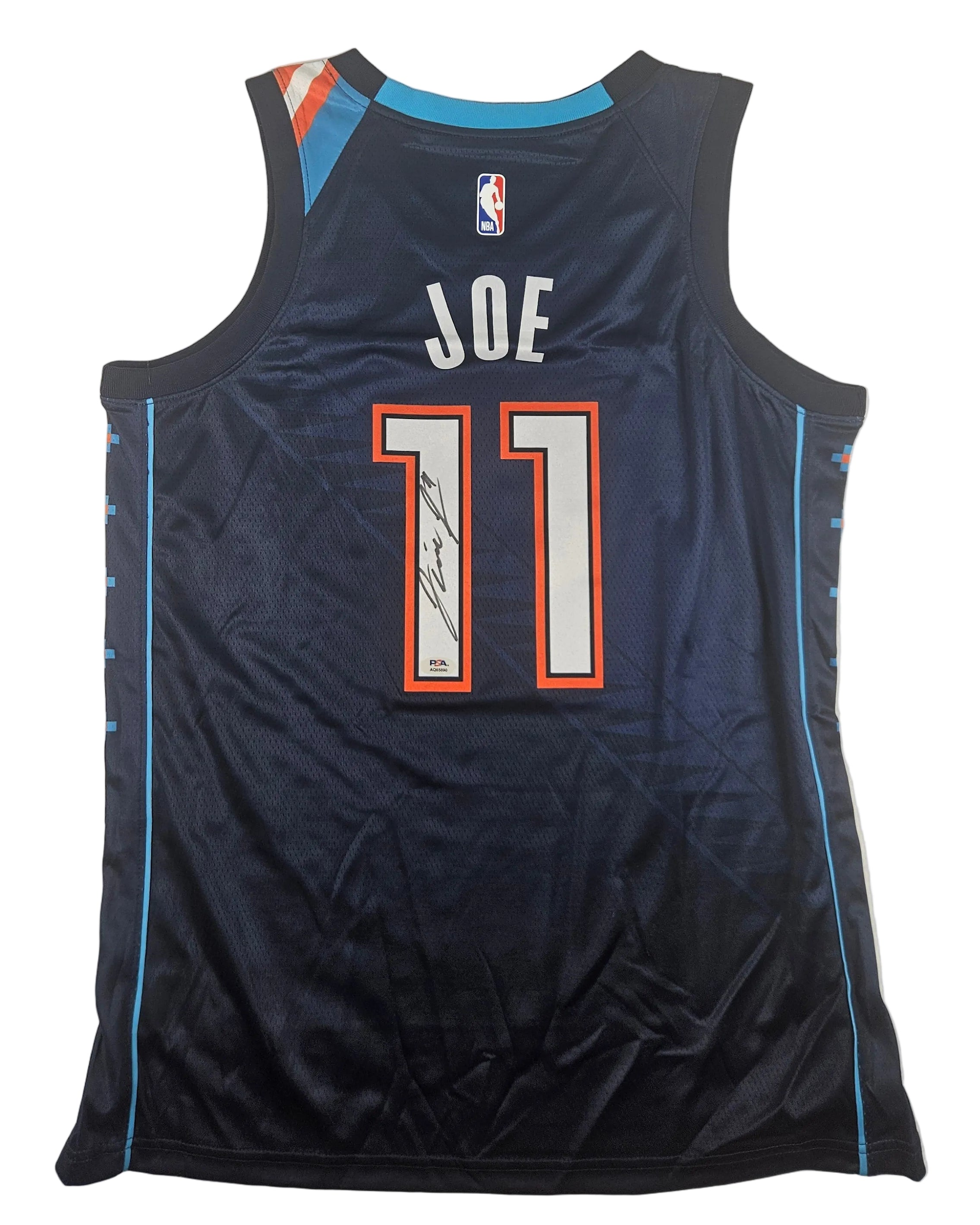 Isaiah Joe Signed Autographed Oklahoma City Thunder Jersey PSA Certified