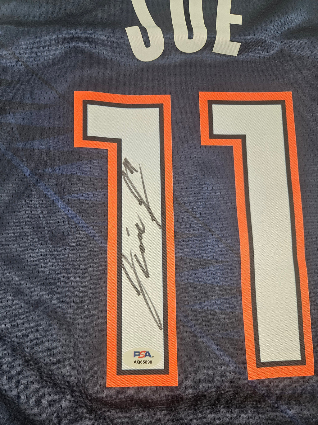 Isaiah Joe Signed Autographed Oklahoma City Thunder Jersey PSA Certified