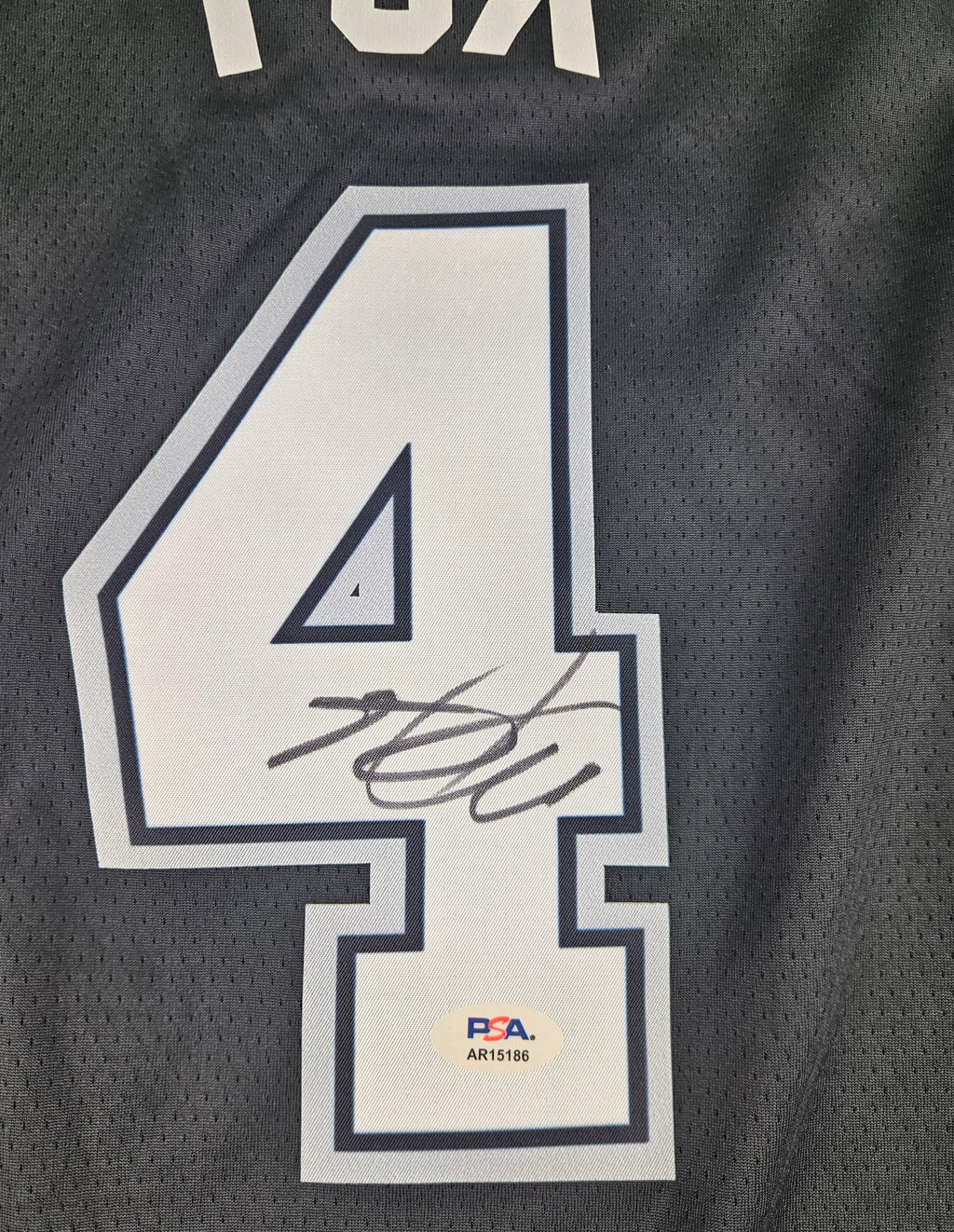 De'Aaron Fox Signed Autographed San Antonio Spurs Jersey PSA Certified