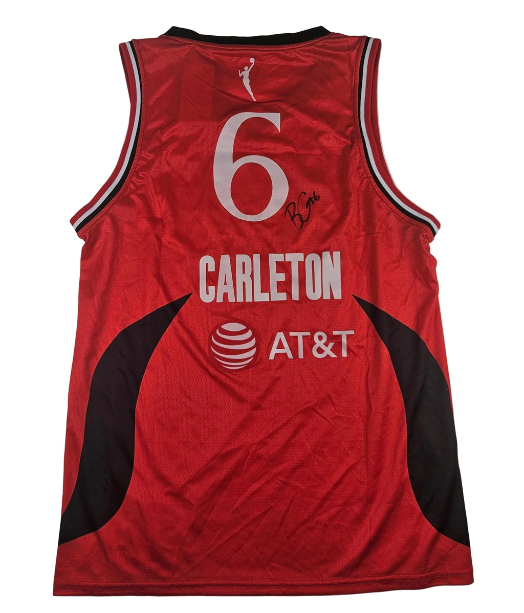 Bridget Carleton Signed Autographed Portland Fire Wnba Jersey