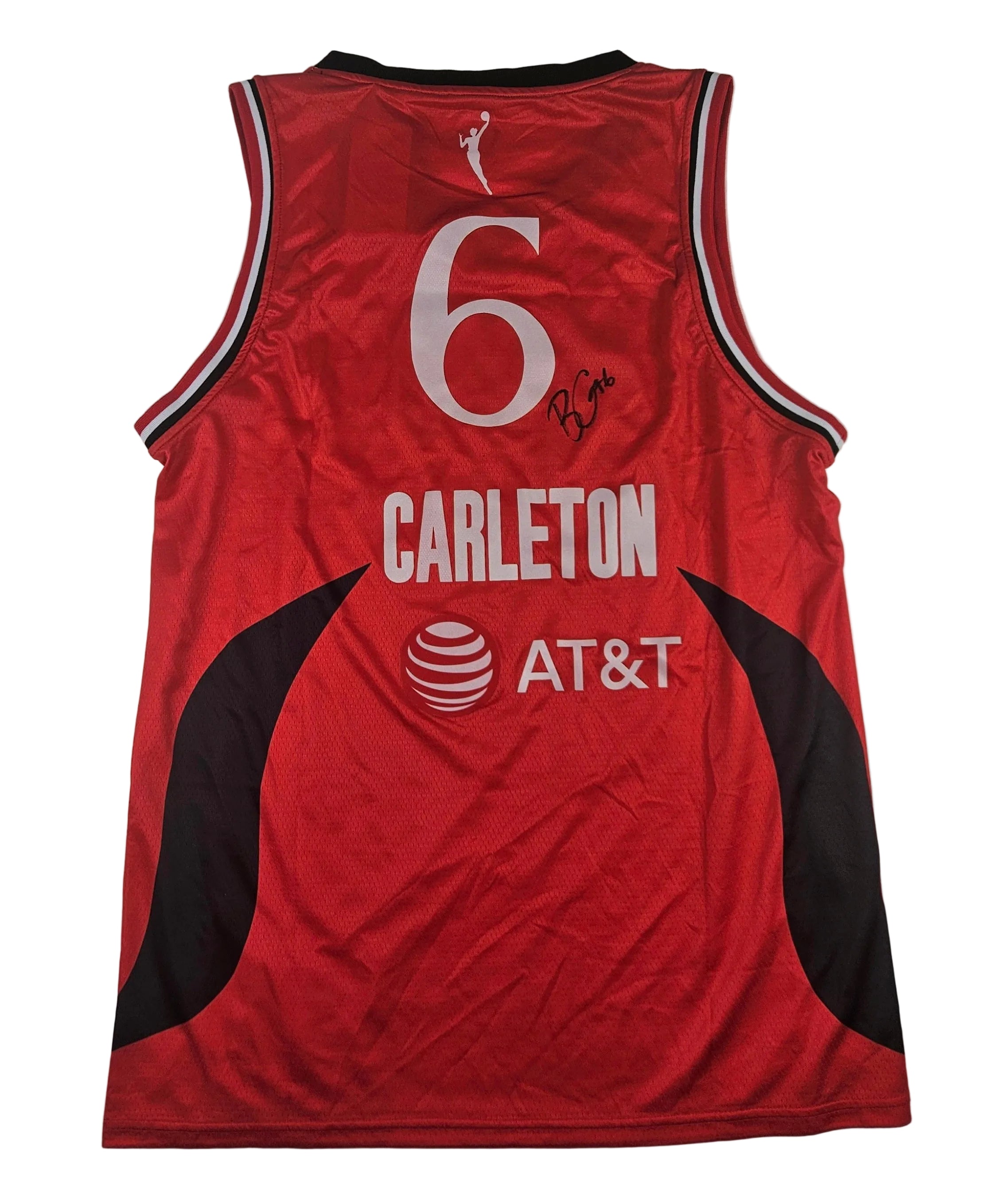 Bridget Carleton Signed Autographed Portland Fire Wnba Jersey