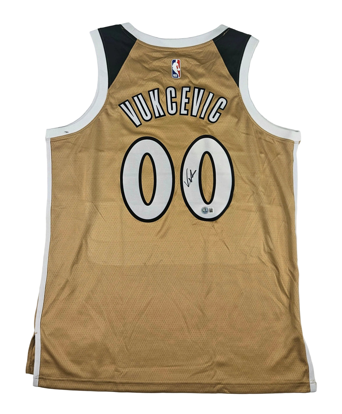 Tristan Vucevic Signed Autograph Washington Wizards Jersey Beckett Certified