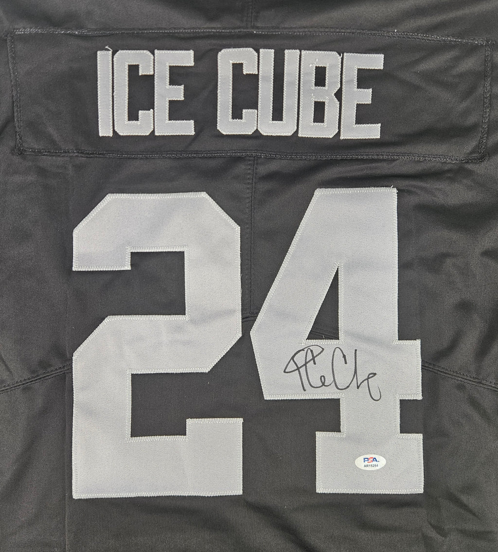 Ice Cube Signed Autographed Oakland Raiders Jersey PSA Certified