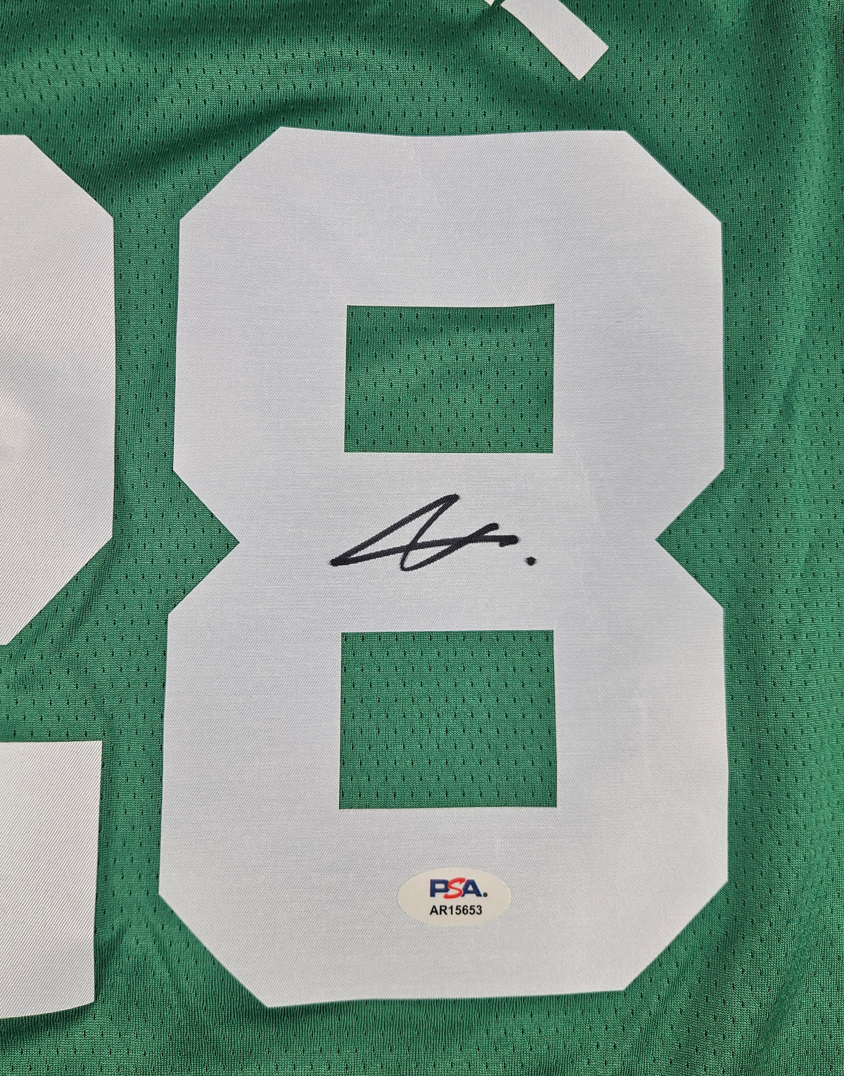 Hugo Gonzalez Signed Autographed Boston Celtics Jersey PSA Certified
