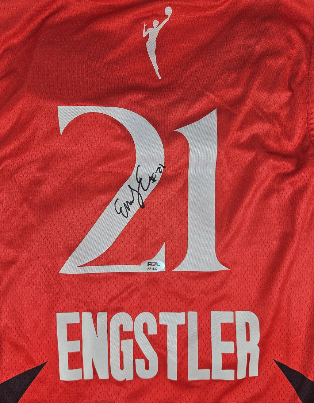 Emily Engstler Signed Autographed Portland Fire Wnba Jersey PSA Certified