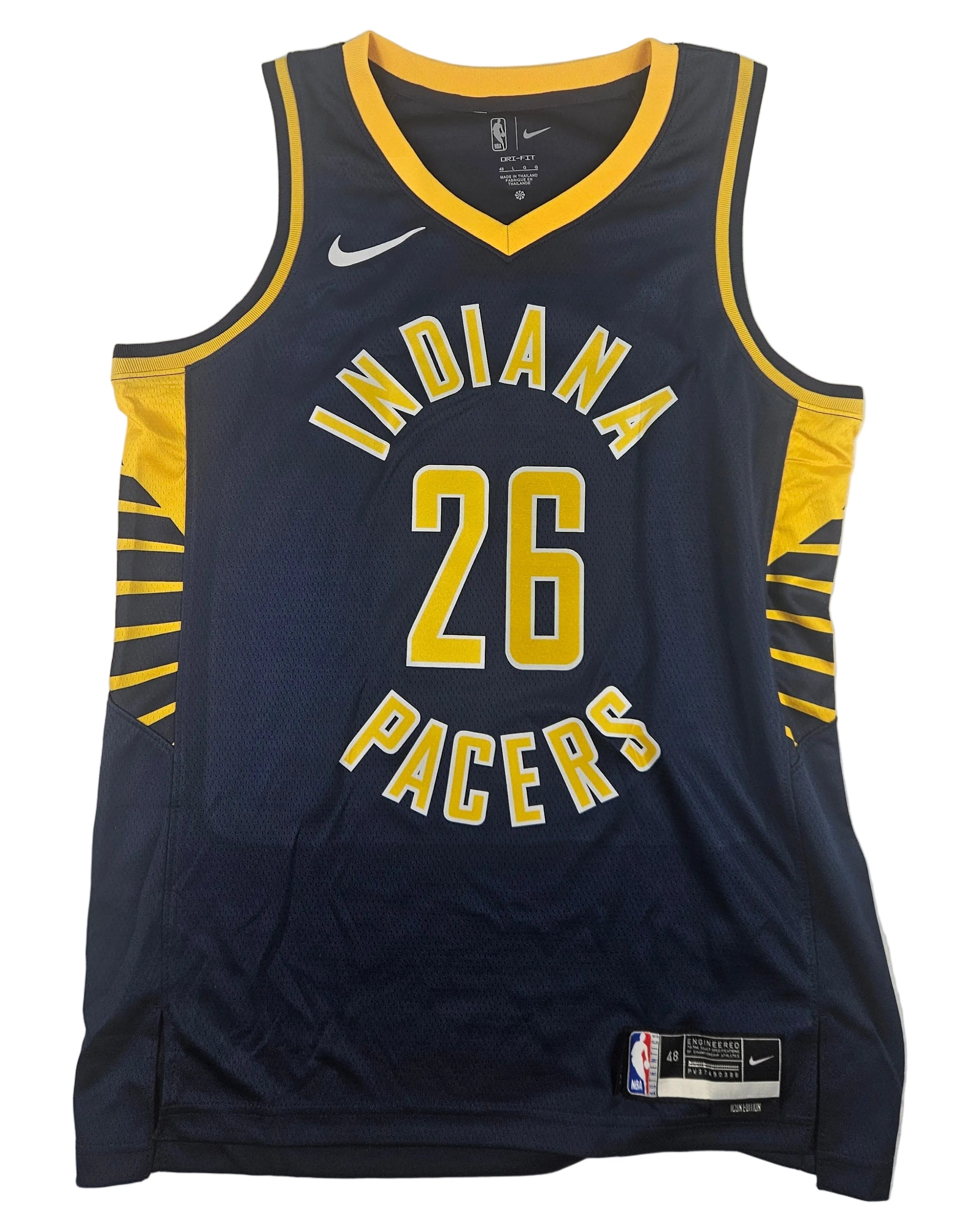 Ben Sheppard Signed Autographed Indiana Pacers Jersey JSA COA