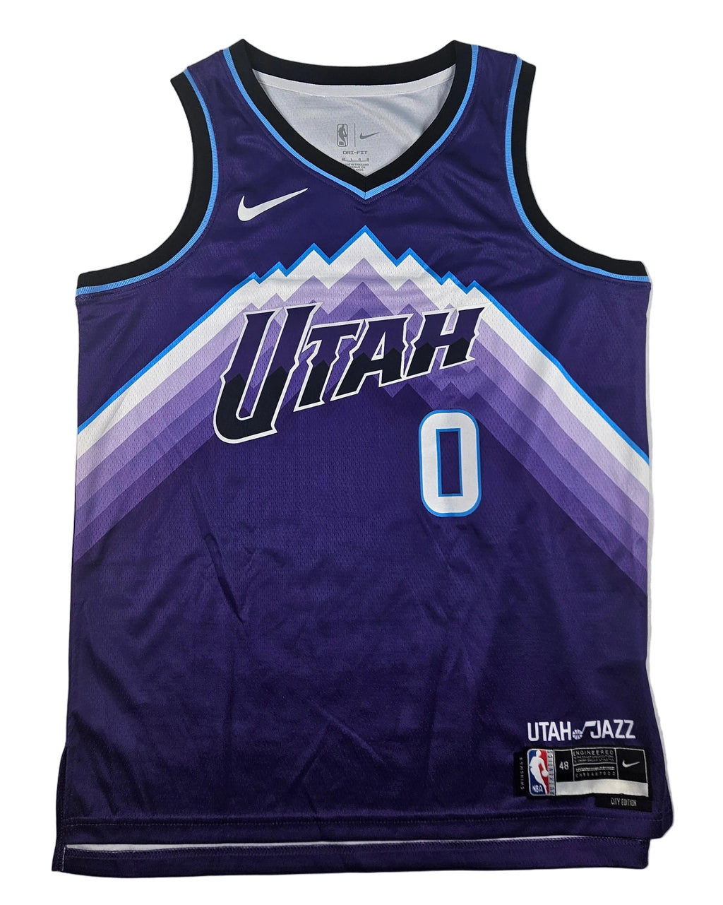 Taylor Hendricks Signed Autographed Utah Jazz Jersey JSA COA