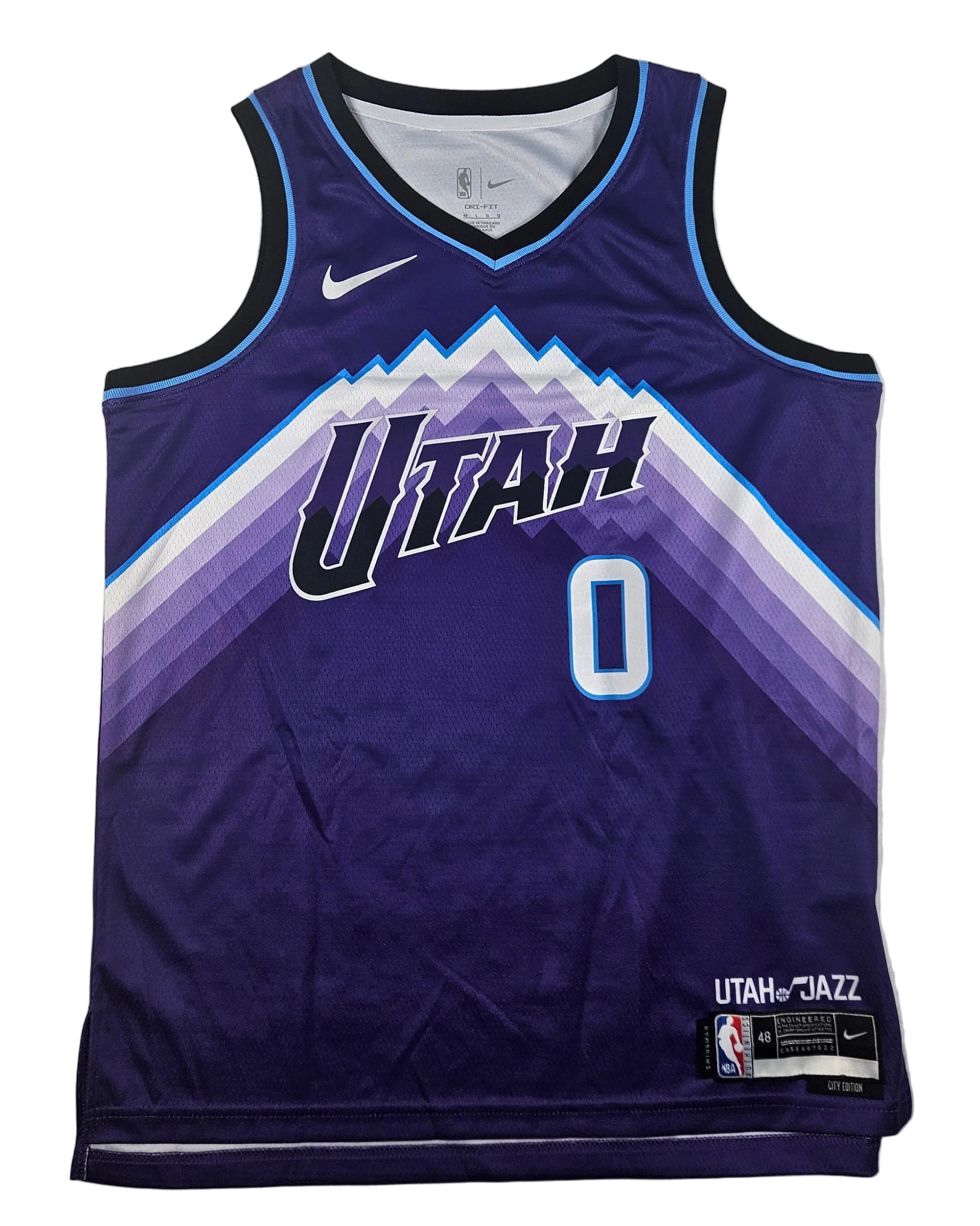 Taylor Hendricks Signed Autographed Utah Jazz Jersey JSA COA