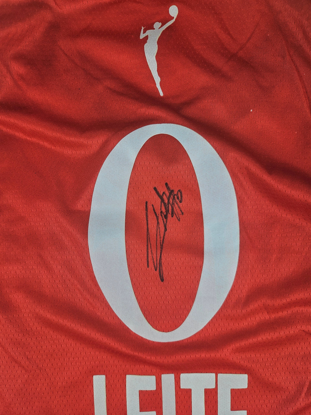 Carla Leite Signed Autographed Portland Fire Wnba Jersey