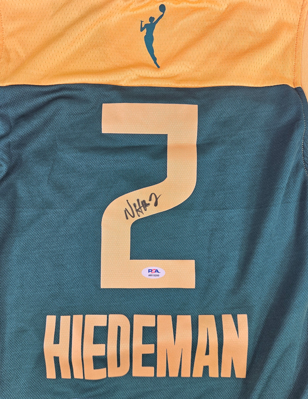 Natisha Hiedeman Signed Autographed Seattle Storm Jersey PSA Certified
