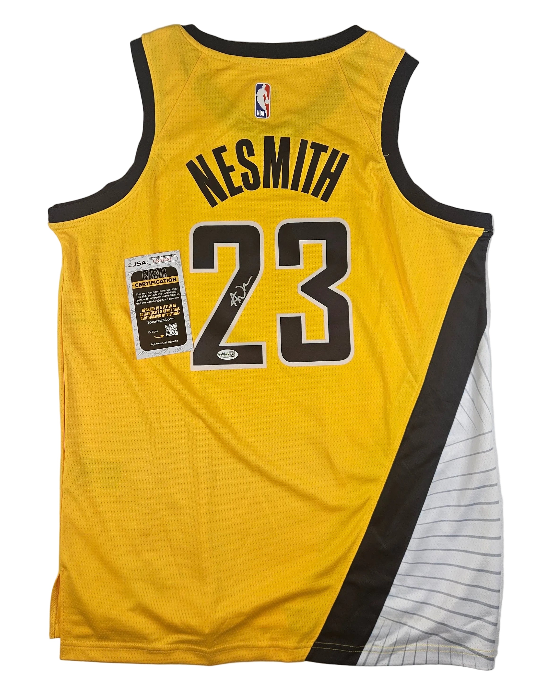 Aaron Nesmith Signed Autographed Indiana Pacers Jersey JSA COA