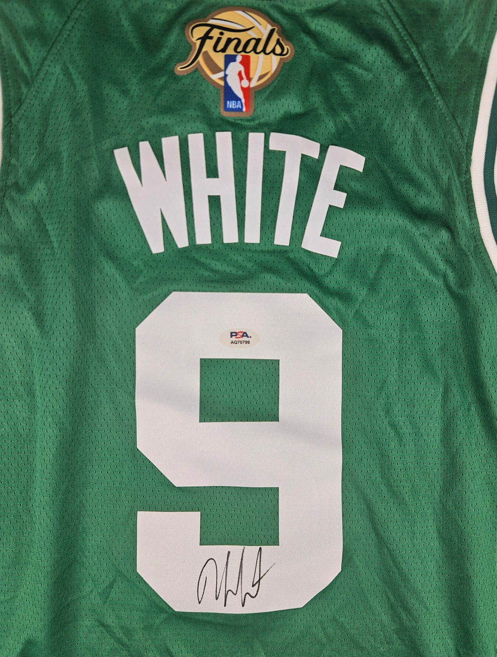 Derrick White Signed Autographed Boston Celtics Jersey PSA Certified