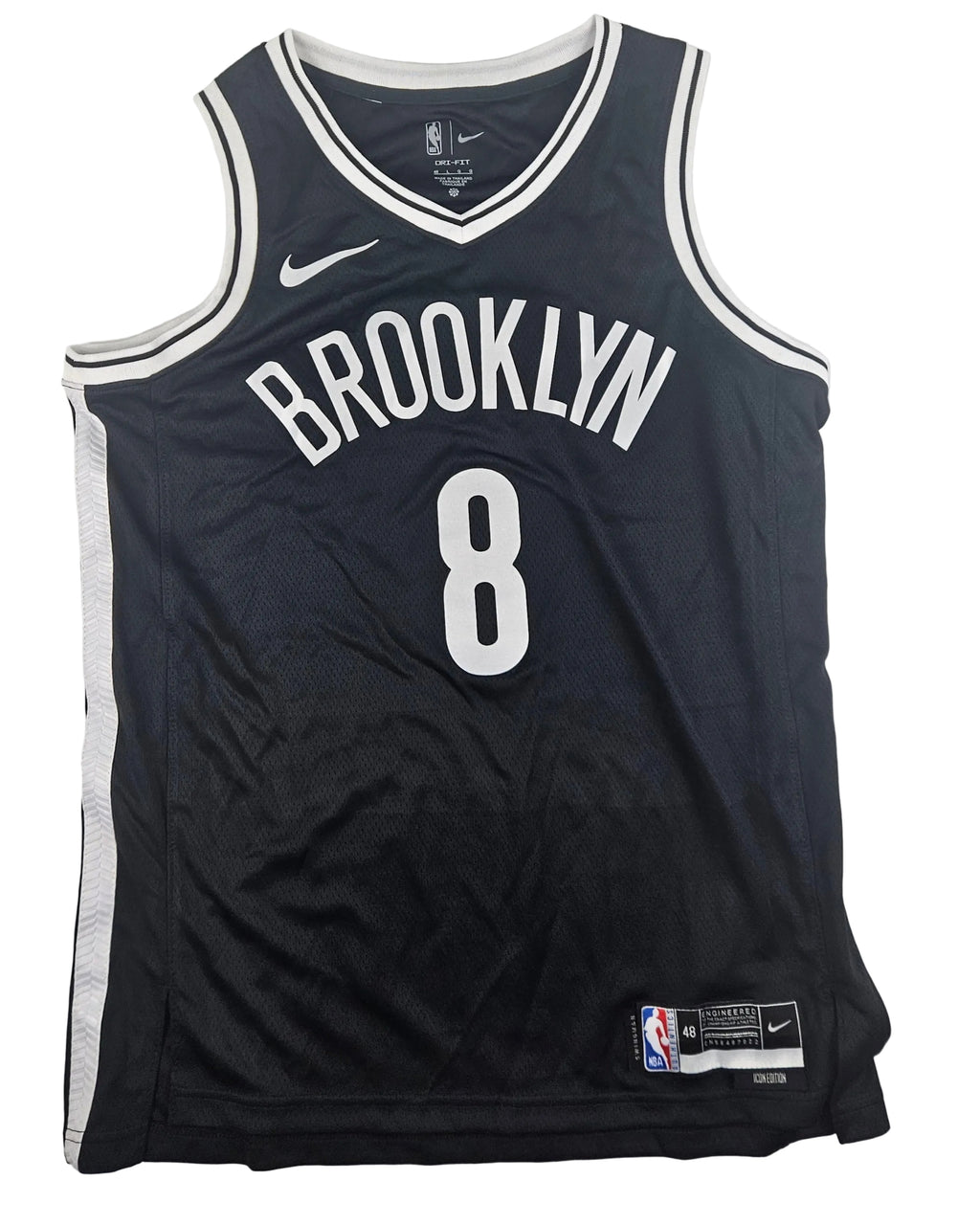 Egor Demin Signed Autographed Brooklyn Nets Jersey JSA COA