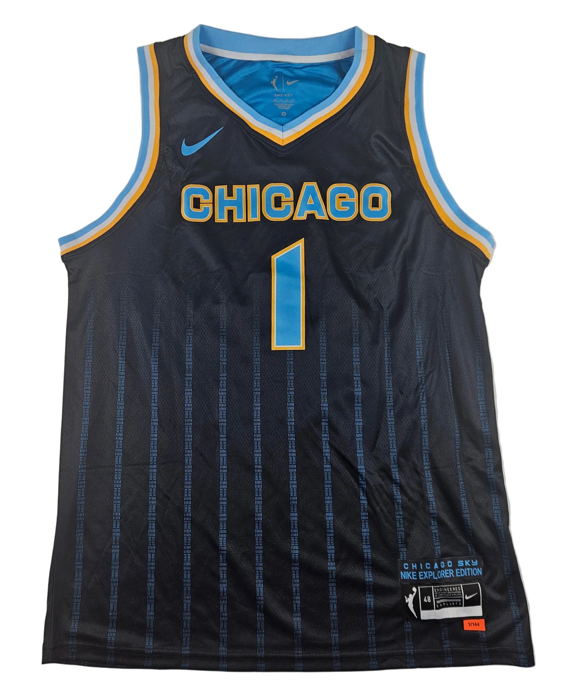 Elizabeth Williams Signed Autographed Chicago Sky Wnba Jersey