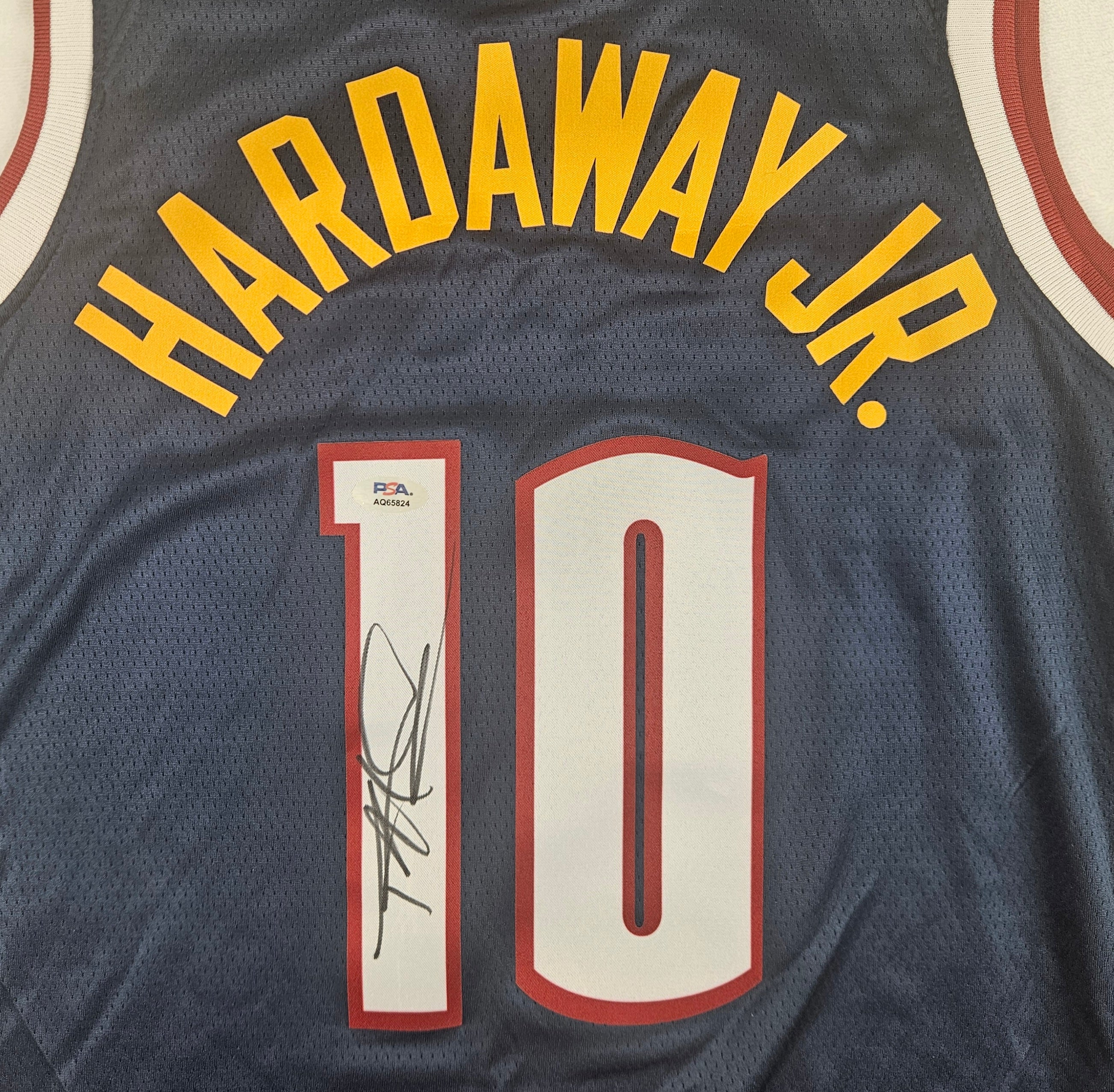 Tim Hardaway Jr. Signed Autographed Denver Nuggets Jersey PSA Certified