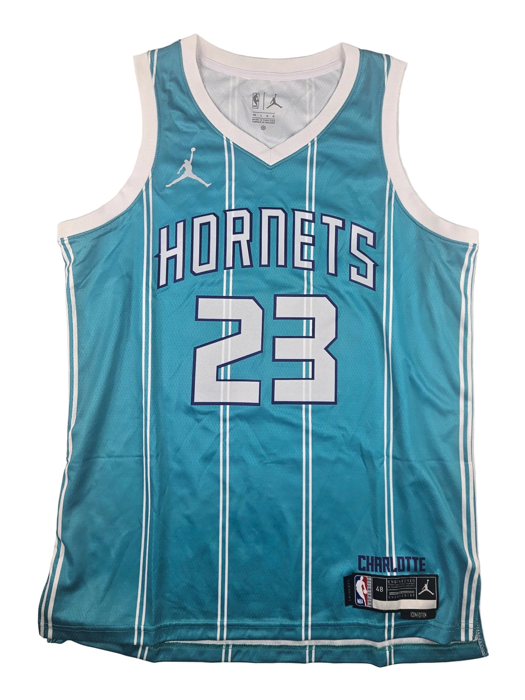 Tre Mann Signed Autographed Charlotte Hornets Jersey JSA COA