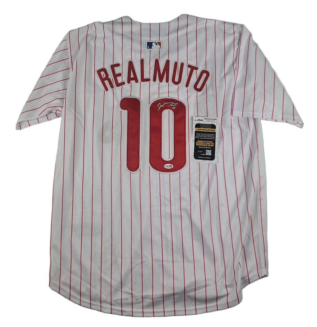 JT Realmuto Signed Autographed Philadelphia Phillies Jersey JSA COA