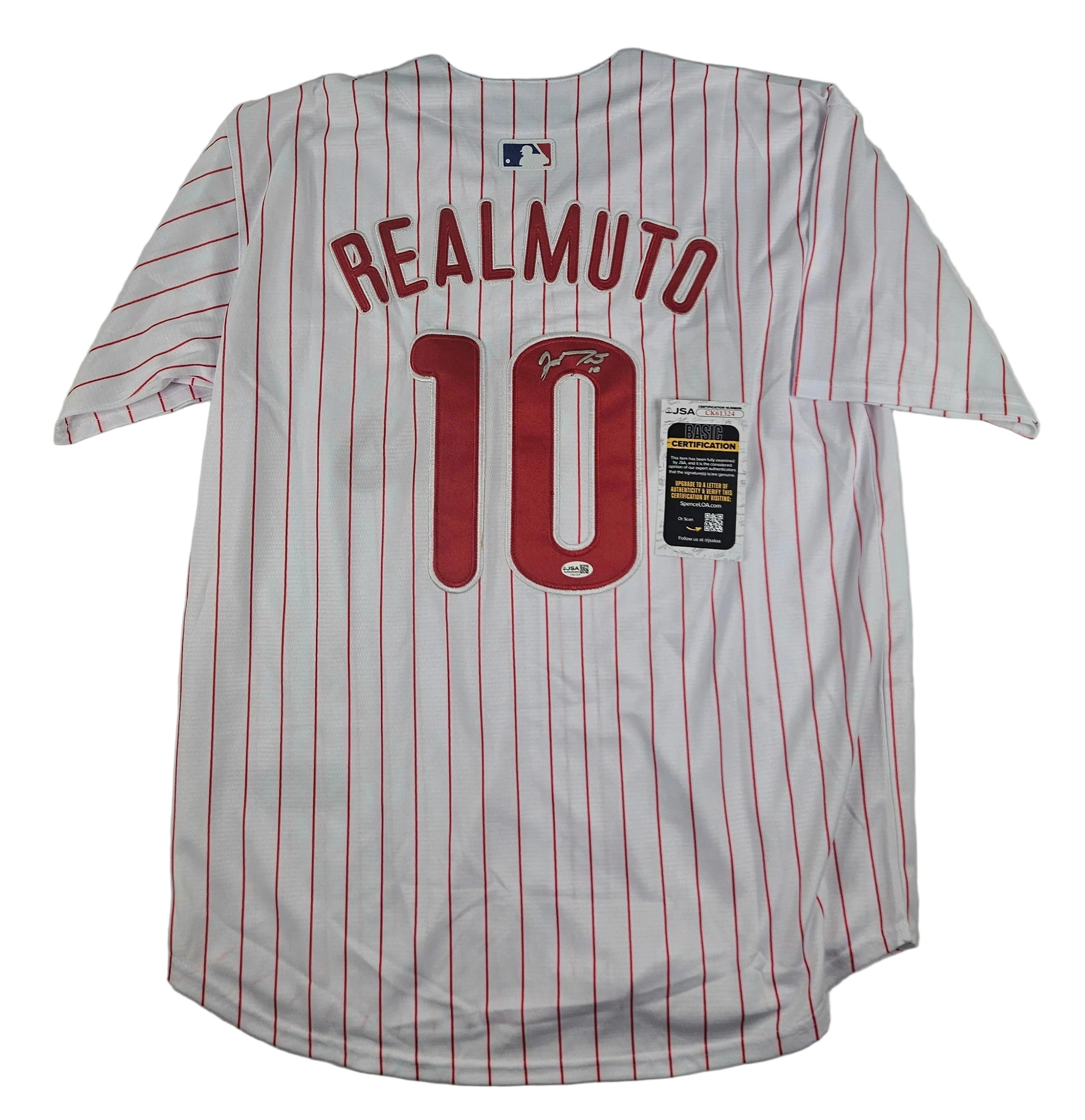 JT Realmuto Signed Autographed Philadelphia Phillies Jersey JSA COA