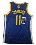 Klay Thompson Signed Autographed Golden State Warriors Blue Jersey JSA COA