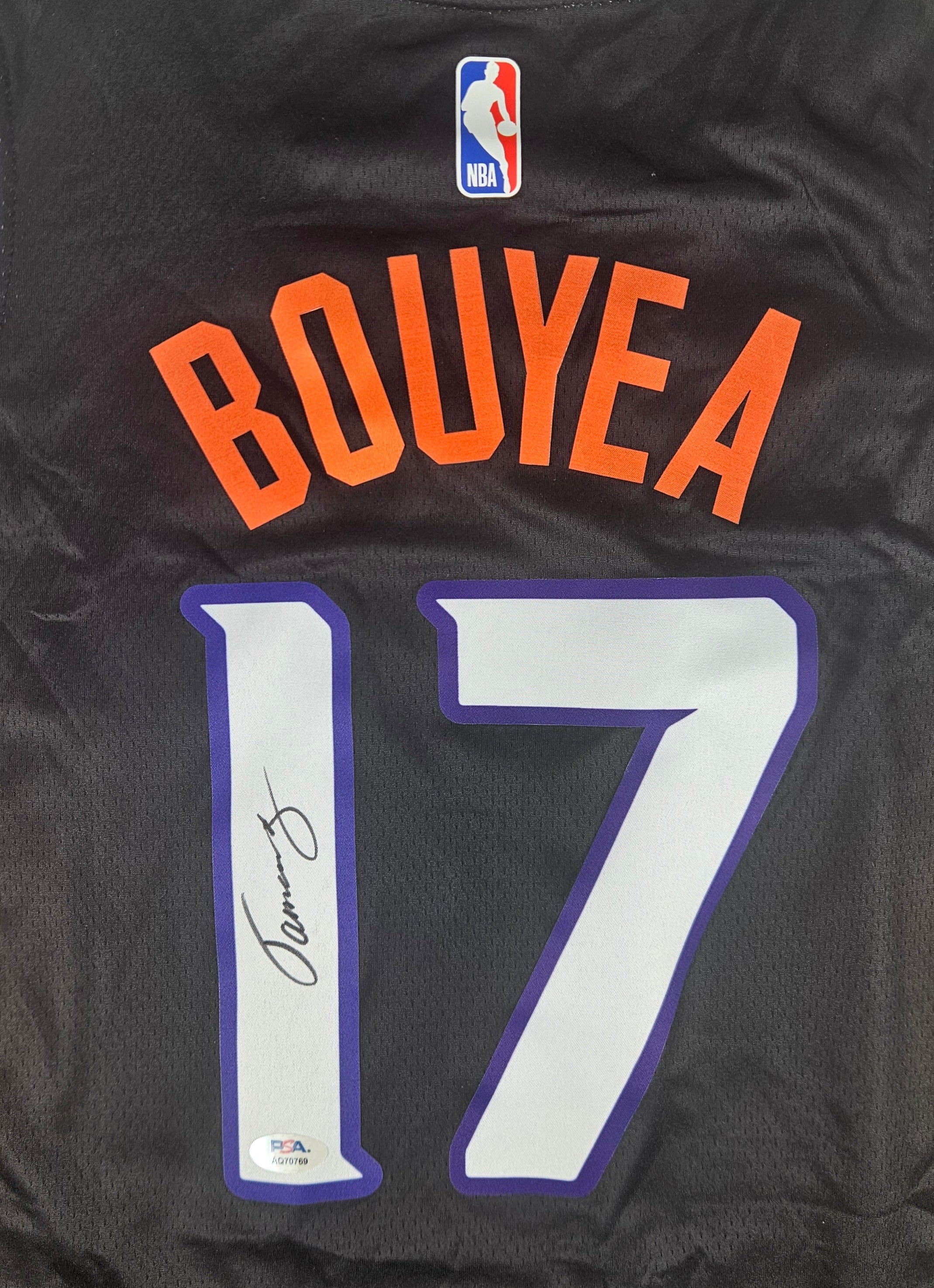 Jamaree Bouyea Signed Autographed Phoenix Suns Jersey PSA Certified