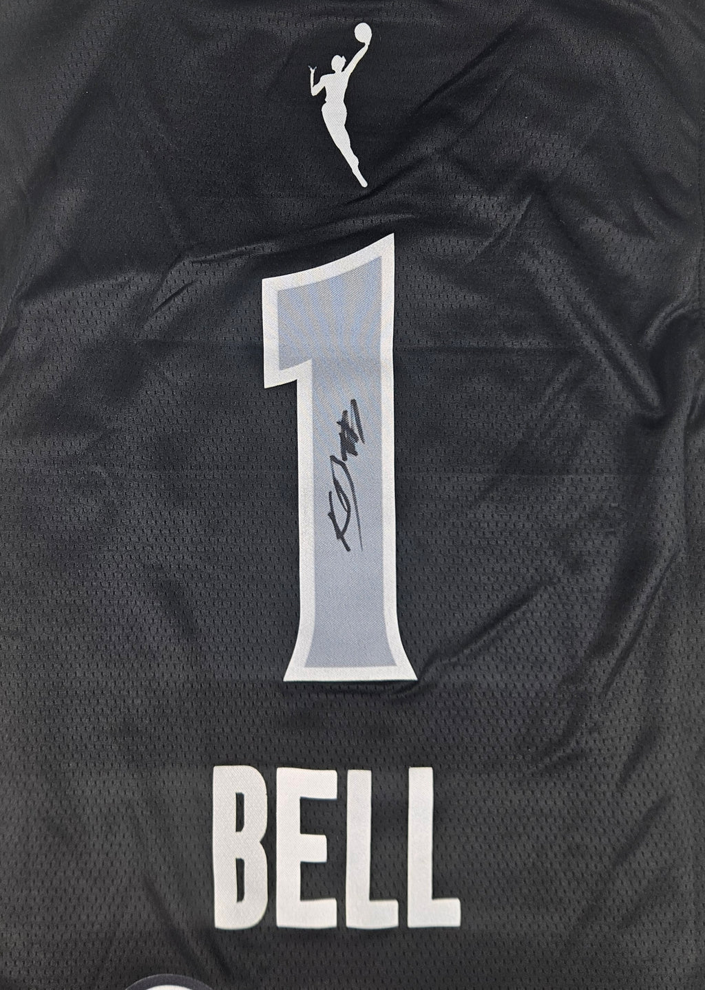 Kierstan Bell Signed Autographed Las Vegas Aces Wnba Jersey