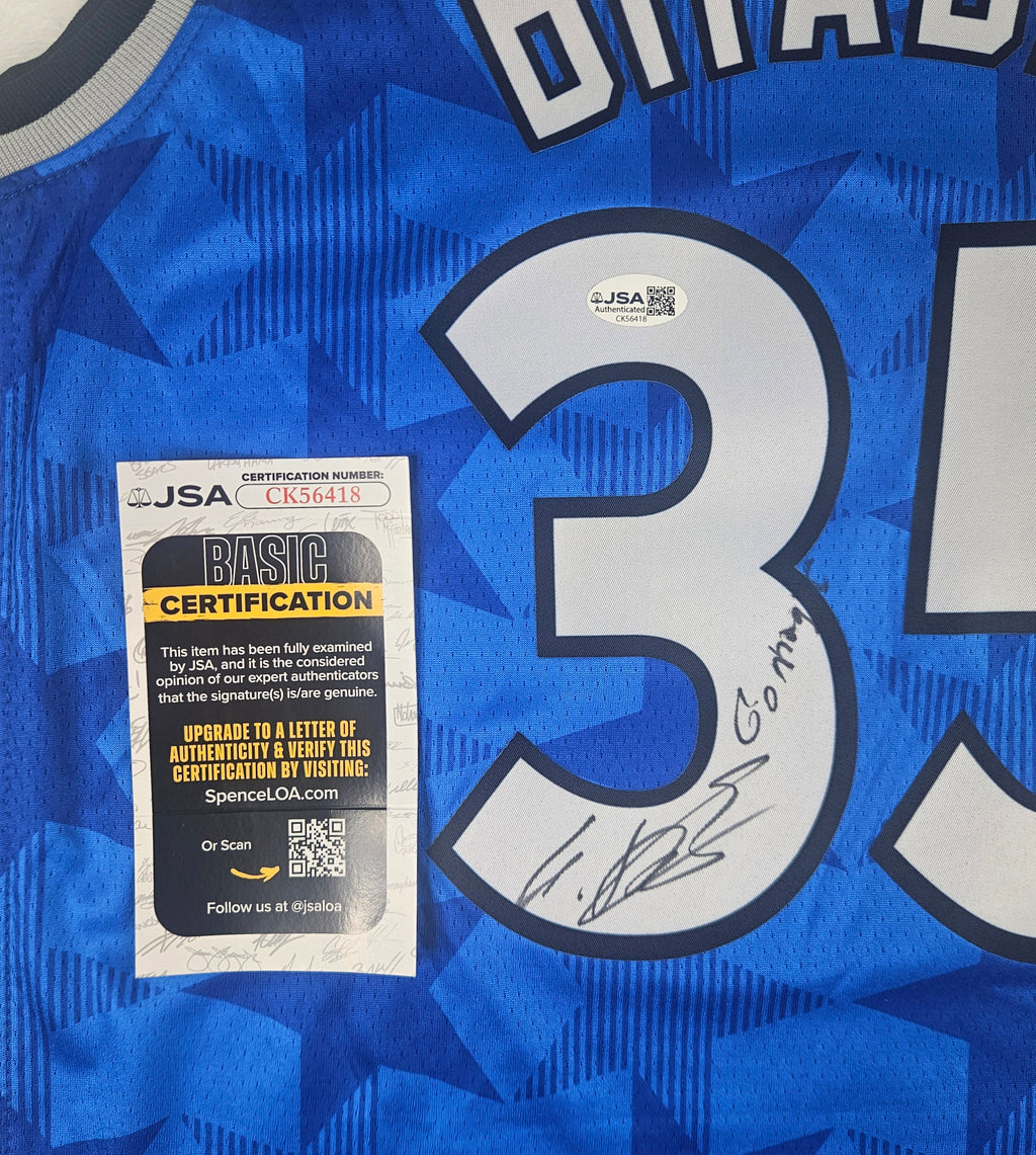 Goga Bitadze Signed Autographed Orlando Magic Jersey JSA COA