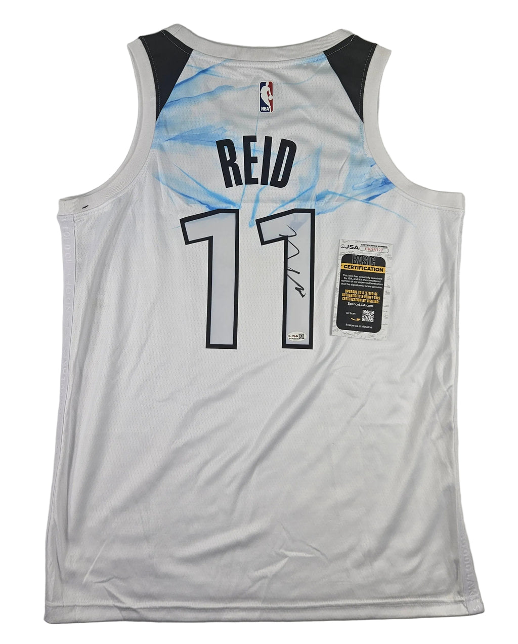 Naz Reid Signed Autographed Minnesota Timberwolves Jersey JSA COA