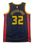 Trayce Jackson-Davis Signed Autographed Golden State Warriors Jersey PSA Certified