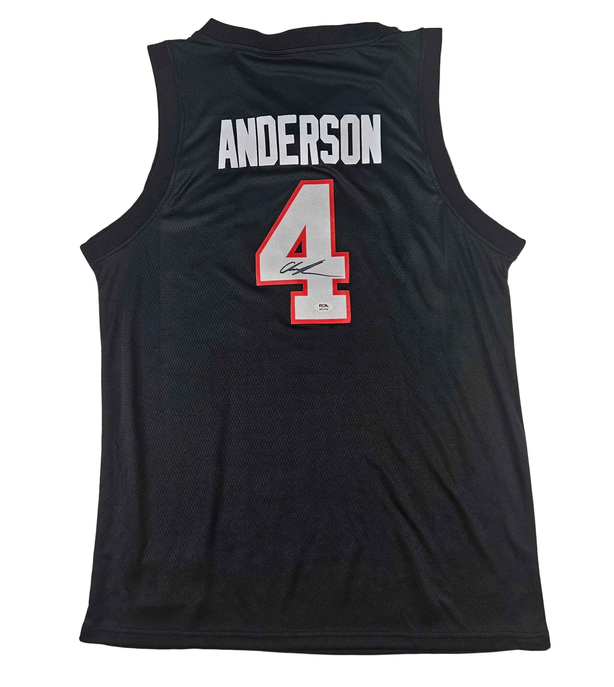 Christian Anderson Signed Autographed Texas Tech Raiders Jersey PSA Certified