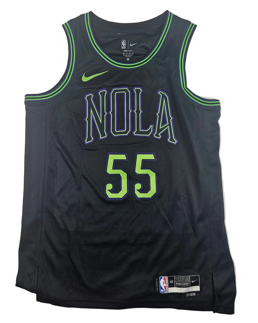Kevon Looney Signed Autographed New Orleans Pelicans Jersey JSA COA