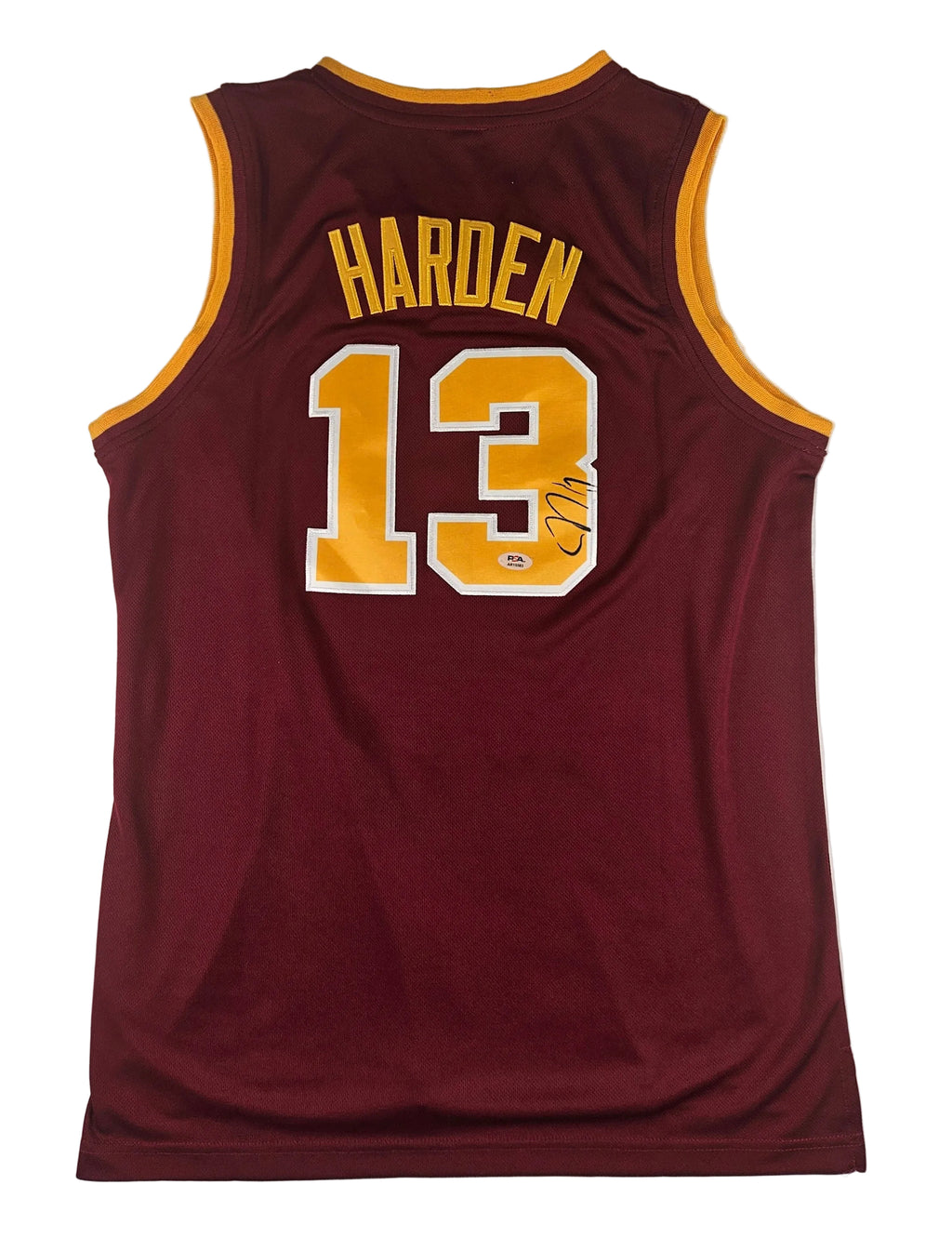 James Harden Signed Autographed Arizona State Sun Devils ASU Jersey PSA Certified