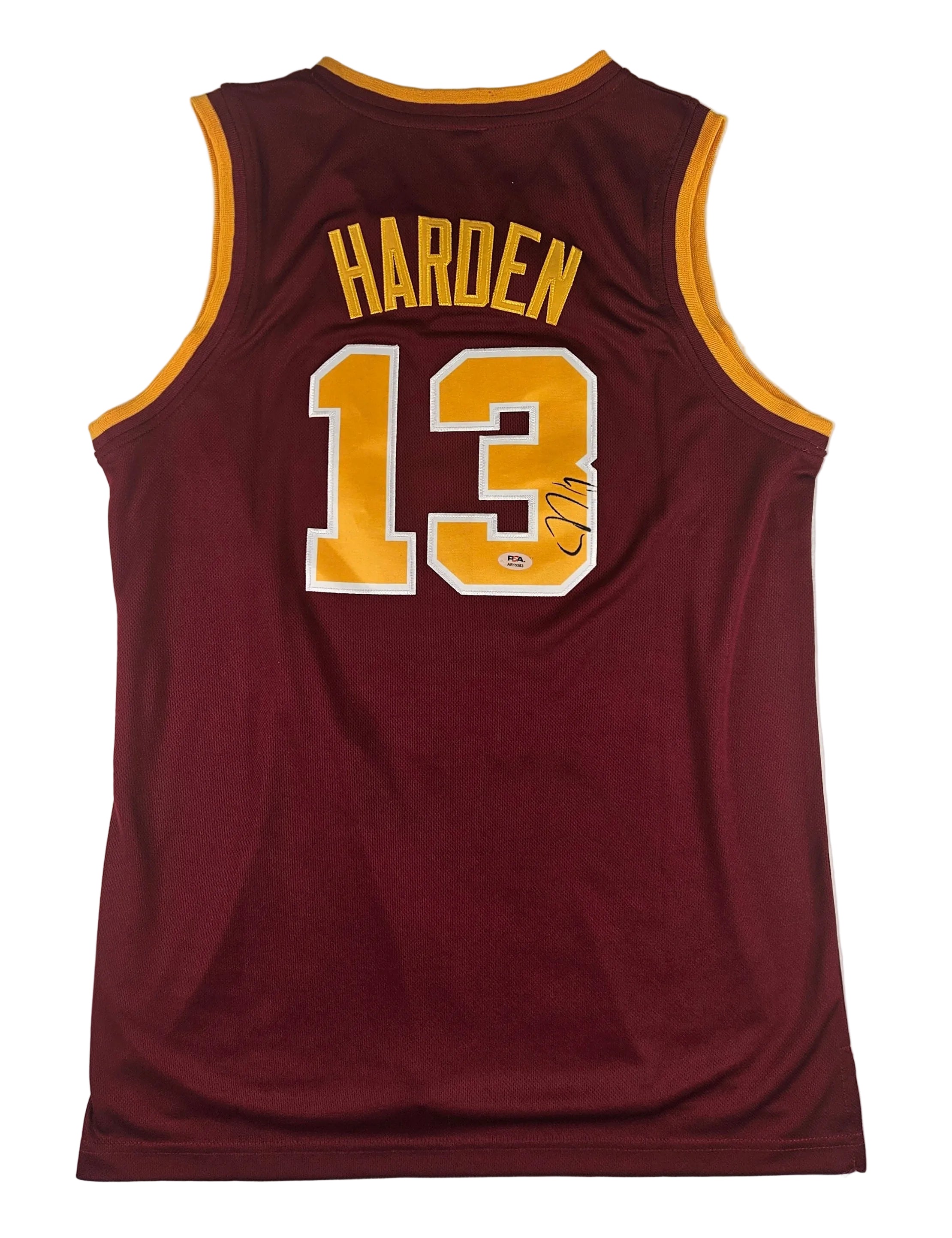 James Harden Signed Autographed Arizona State Sun Devils ASU Jersey PSA Certified