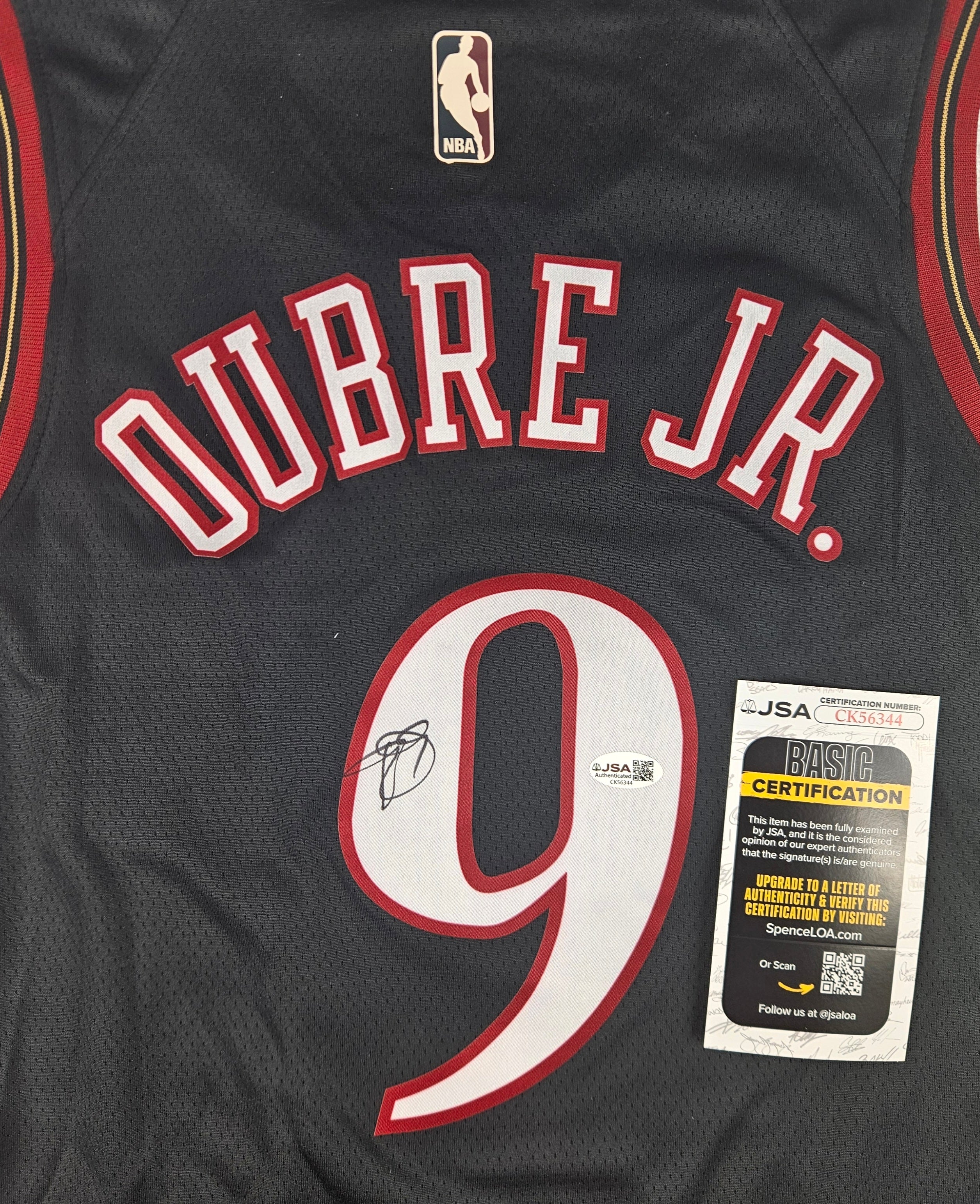 Kelly Oubre Jr Signed Autographed Philadelphia 76ers Jersey JSA COA
