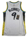 TJ McConnell Signed Autographed Indiana Pacers Jersey JSA COA