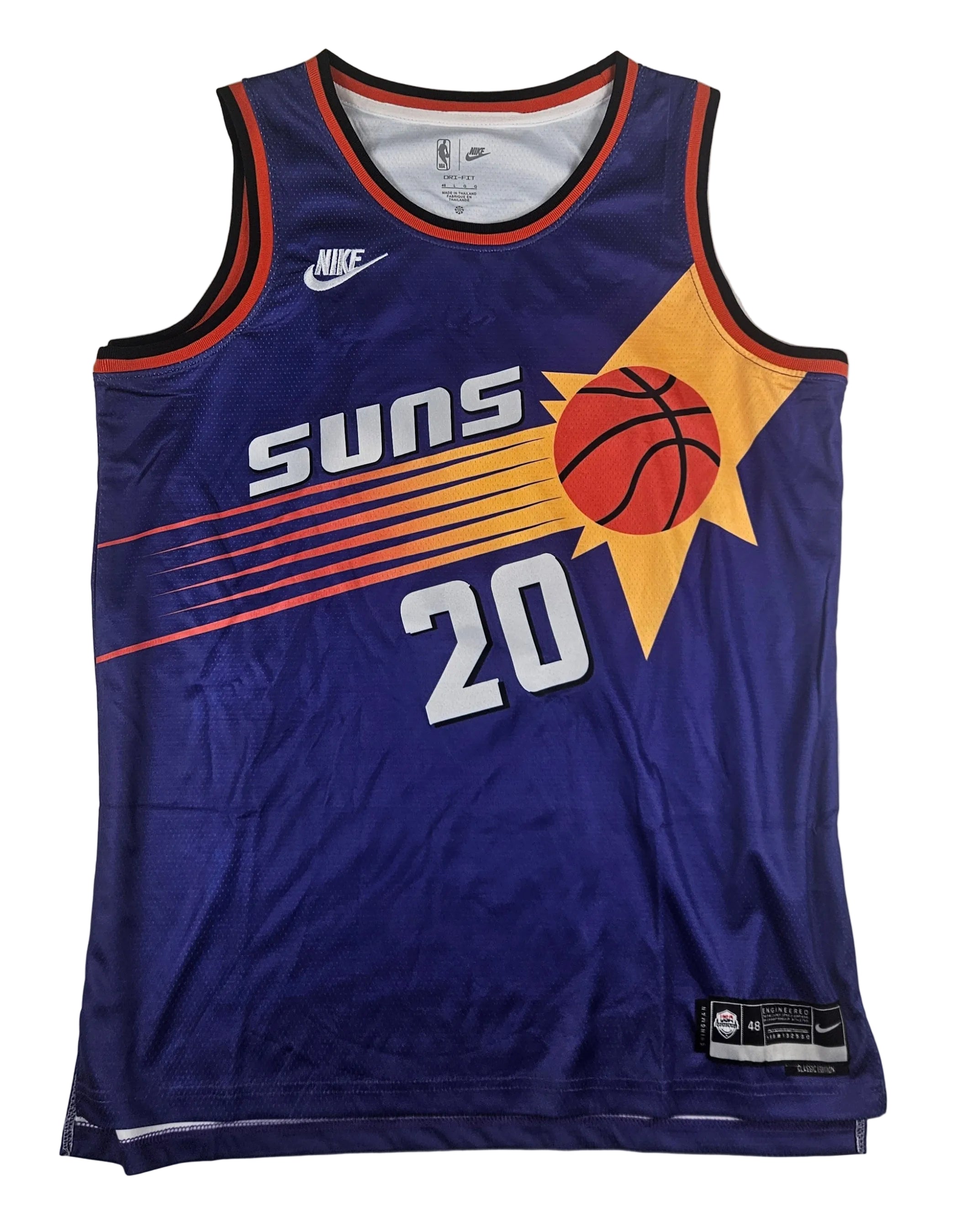 Rasheer Fleming Signed Autographed Phoenix Suns Jersey PSA Certified