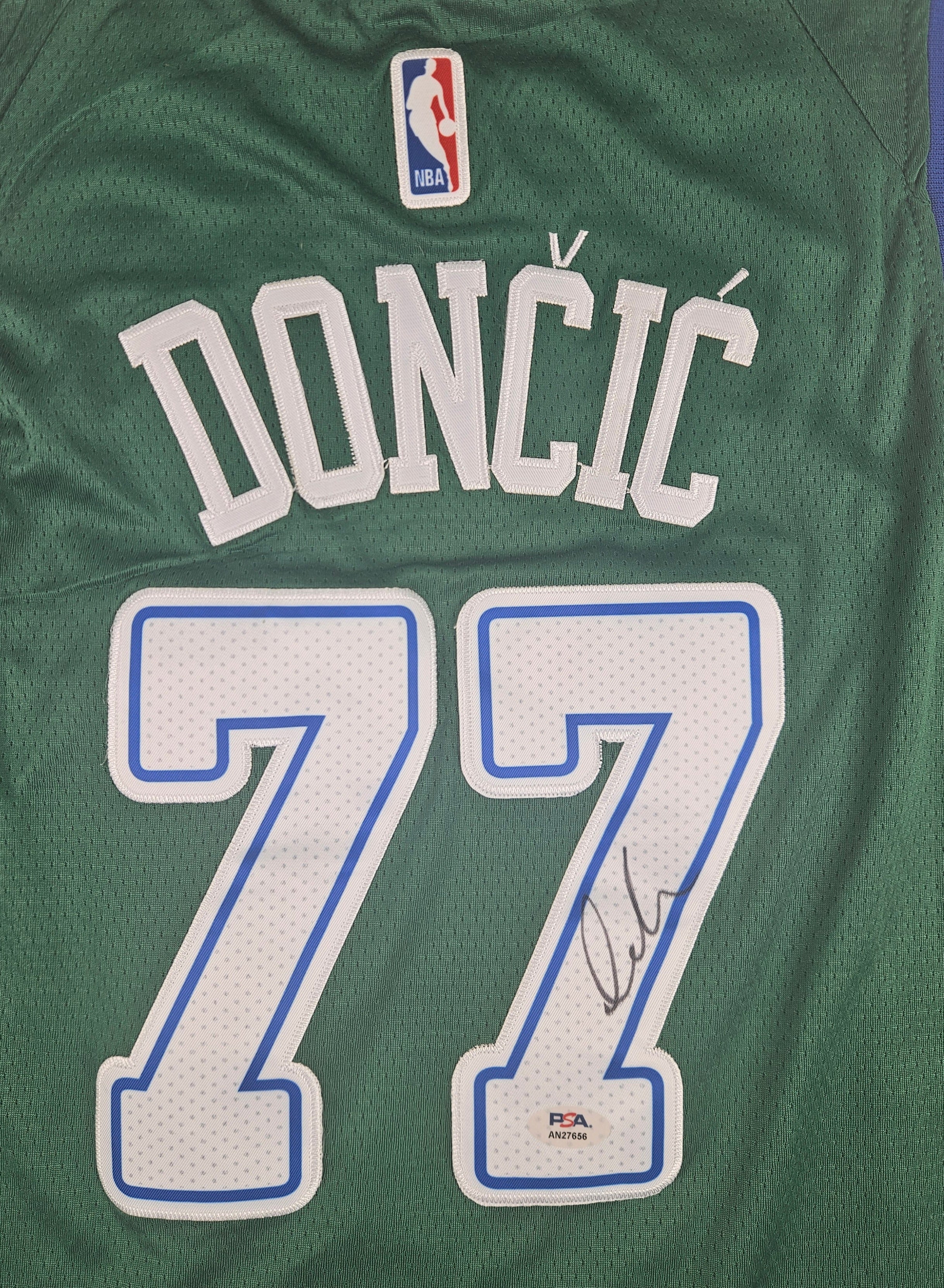 Luka Doncic Autographed Signed Dallas Mavericks Jersey Psa Certified