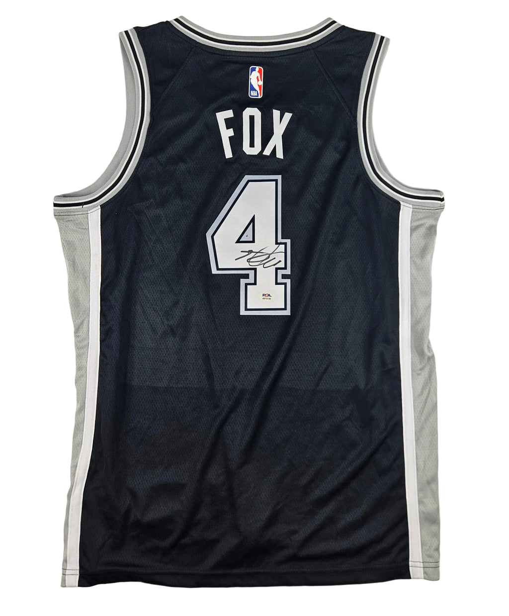 De'Aaron Fox Signed Autographed San Antonio Spurs Jersey PSA Certified