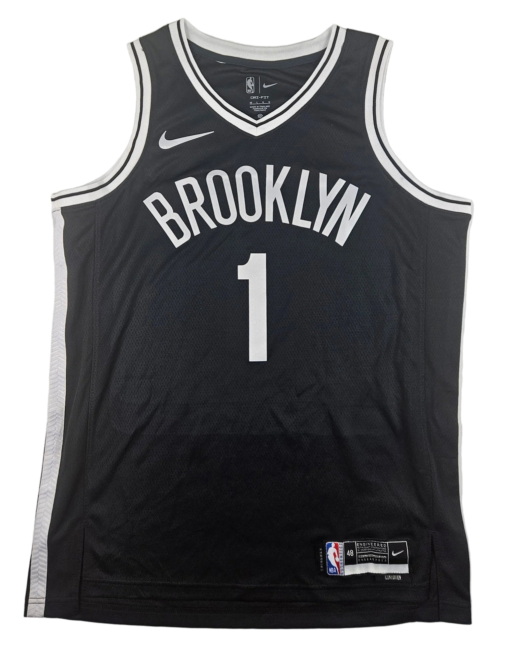 Ziaire Williams Signed Autographed Jersey Brooklyn Nets JSA COA