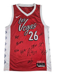 Las Vegas Aces 2026 Team Signed Autographed Jersey - Chelsea Gray Jewell Loyd